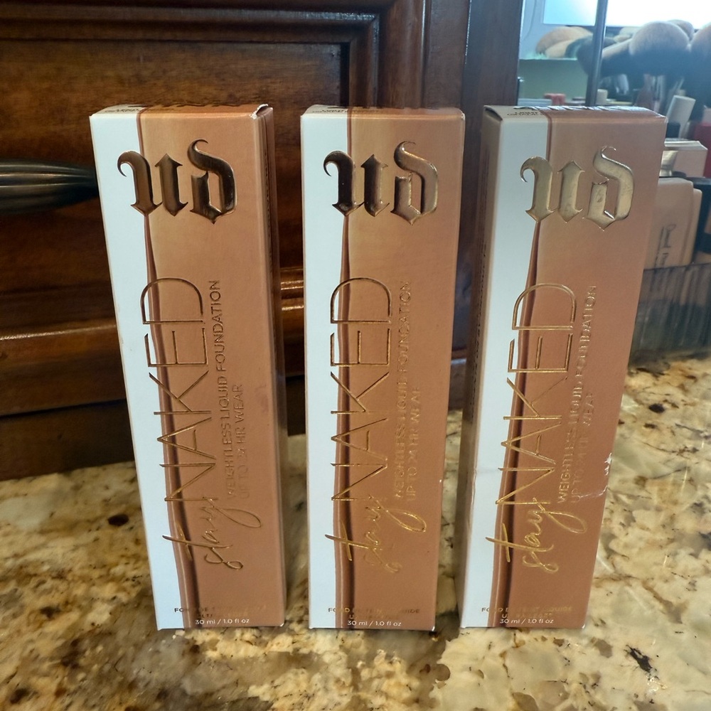 Urban Decay Stay Naked Foundation - Tan and Brown Shades